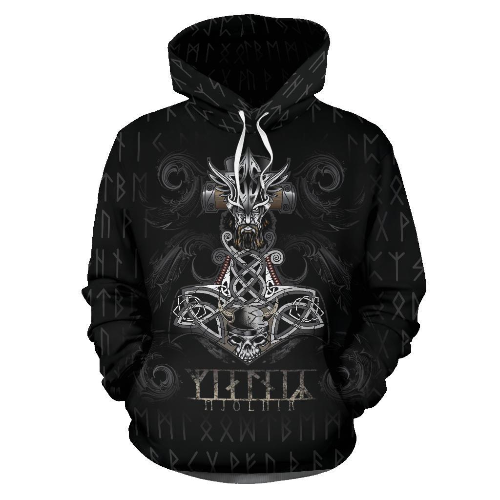 Viking Pullover Hoodie - Mjolnir RLT12