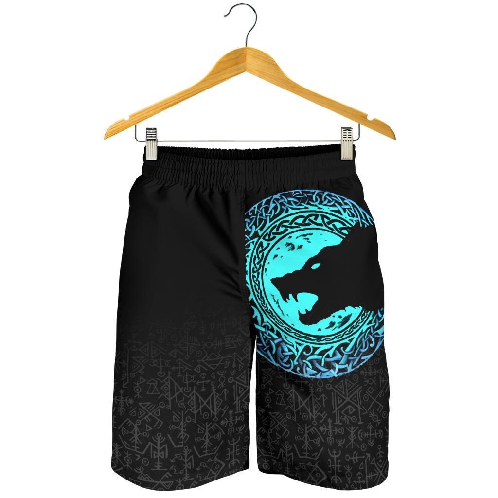 Viking Men's Shorts - Fenrir Norse Wolf RLT12