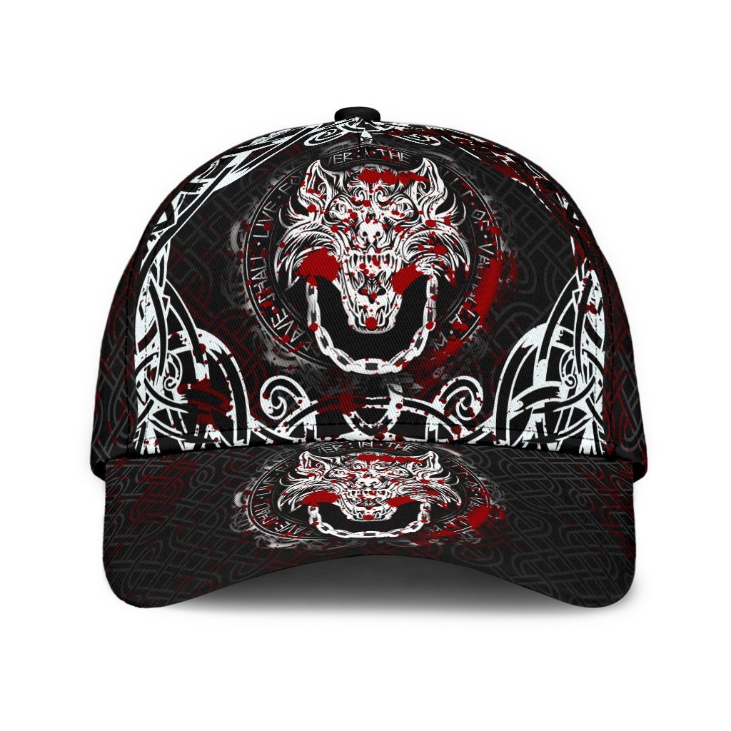 Viking Classic Cap Fenrir Viking Blood 3D RLT12