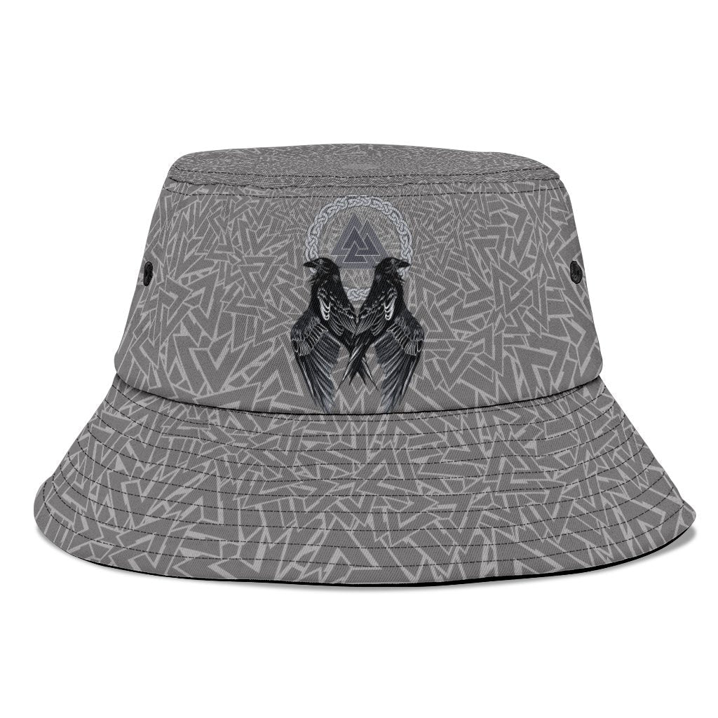 Viking Bucket Hat Raven Valknut RLT12