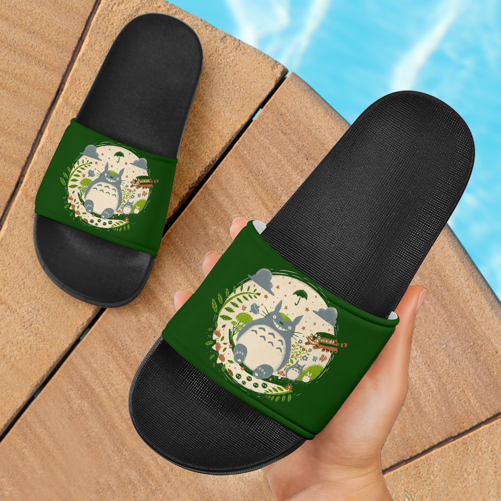 Totoro King of the Forest Studio Ghibli Slide Sandals LT10