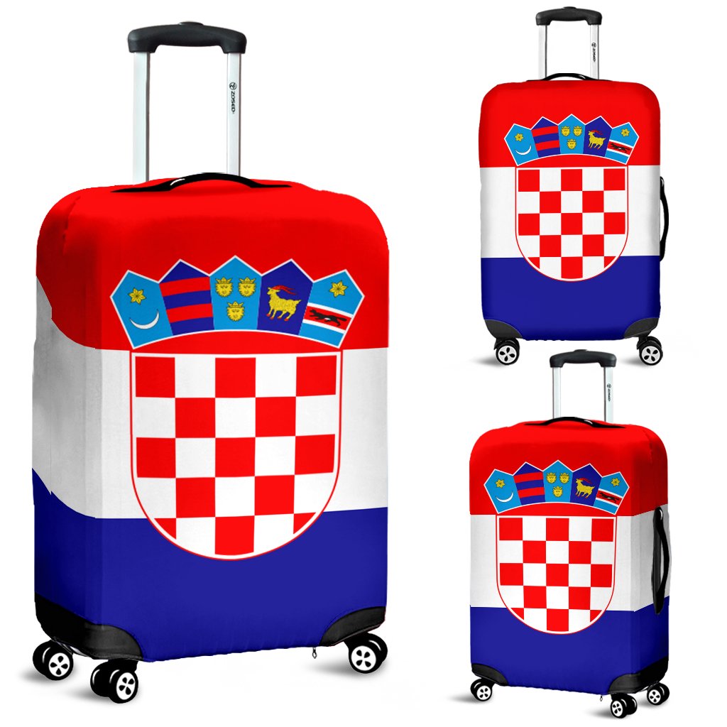 Croatia Flag Luggage Cover