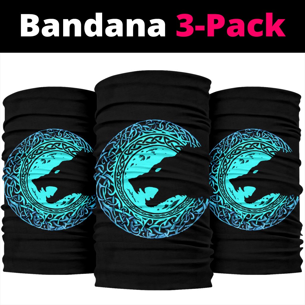 Viking Bandana 3 Pack Fenrir Norse Wolf RLT12