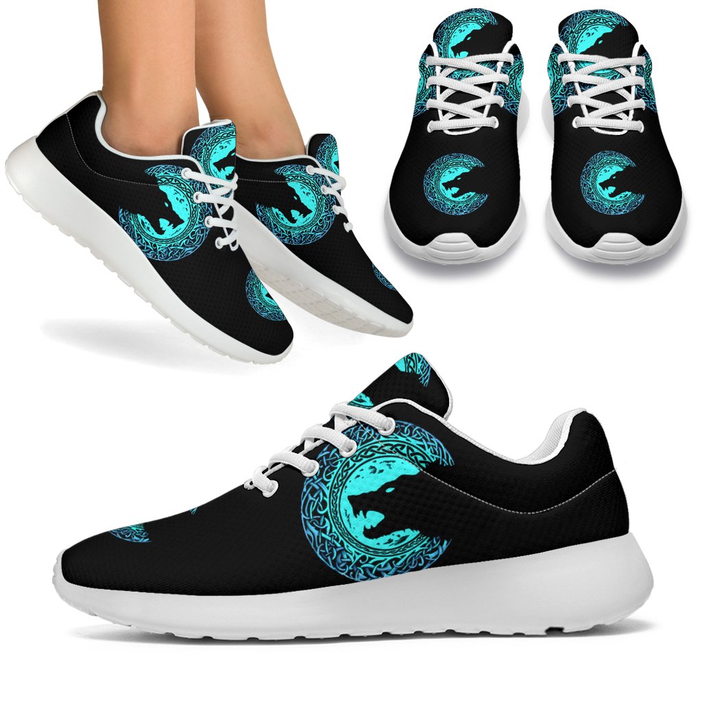Viking Sport Sneakers - Fenrir Norse Wolf RLT12