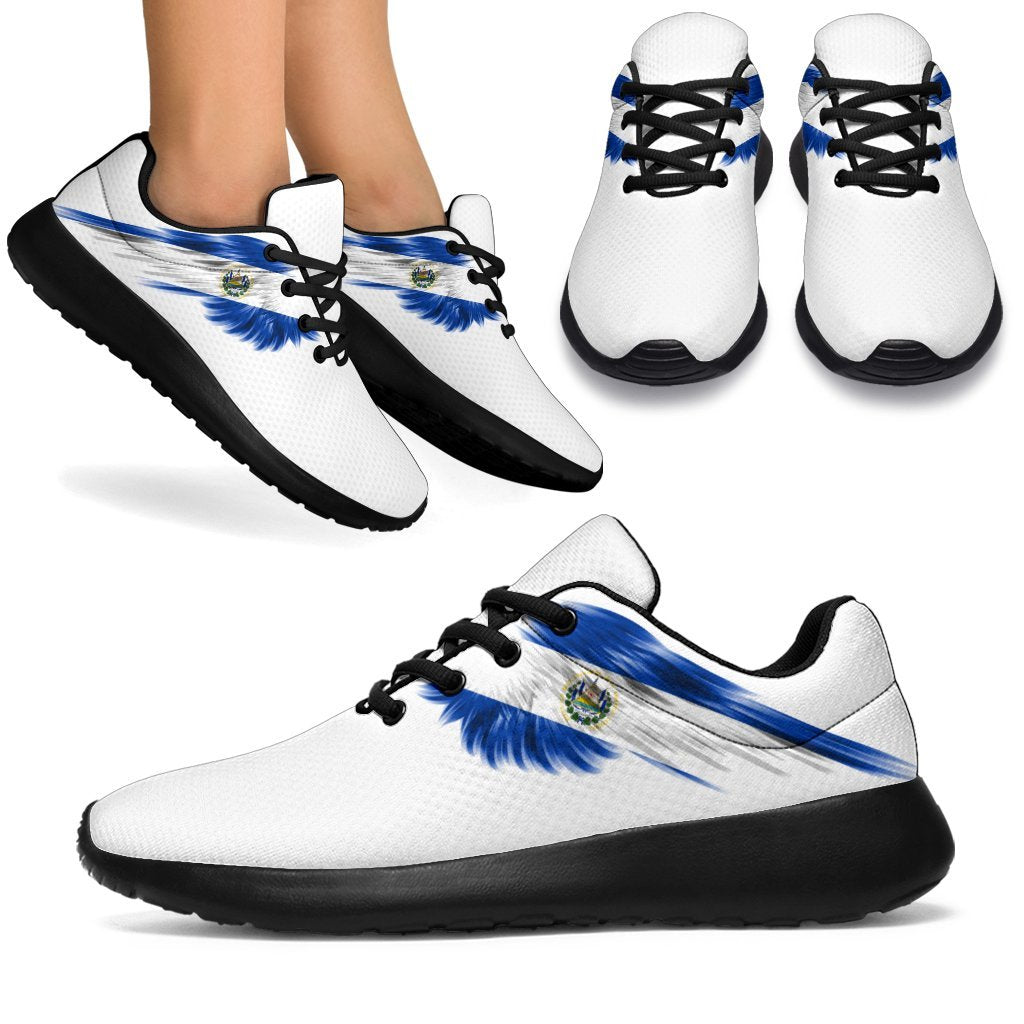 El Salvador Sneakers Wings Flag (Women's/Men's)