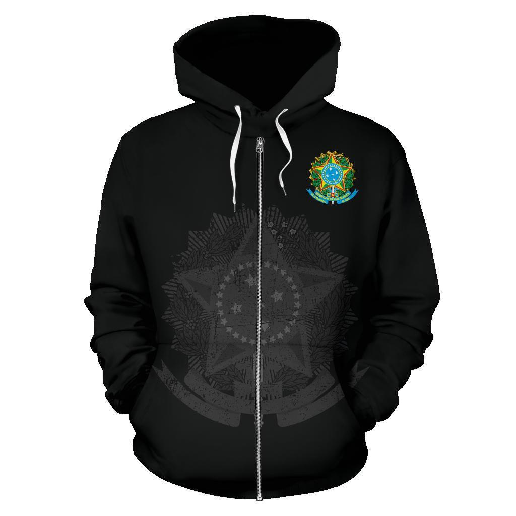 Brazil Zipper Hoodie