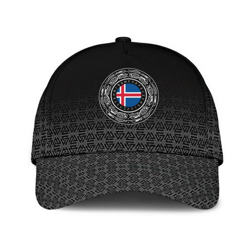 Viking Classic Cap Iceland Coat Of Arms RLT12