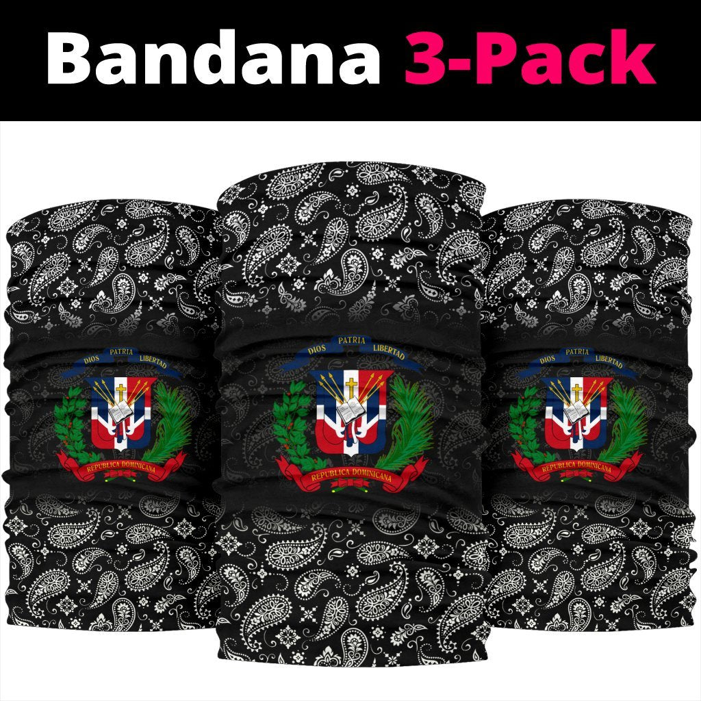Dominican Republic Bandana 3-Pack - Neck Gaiter