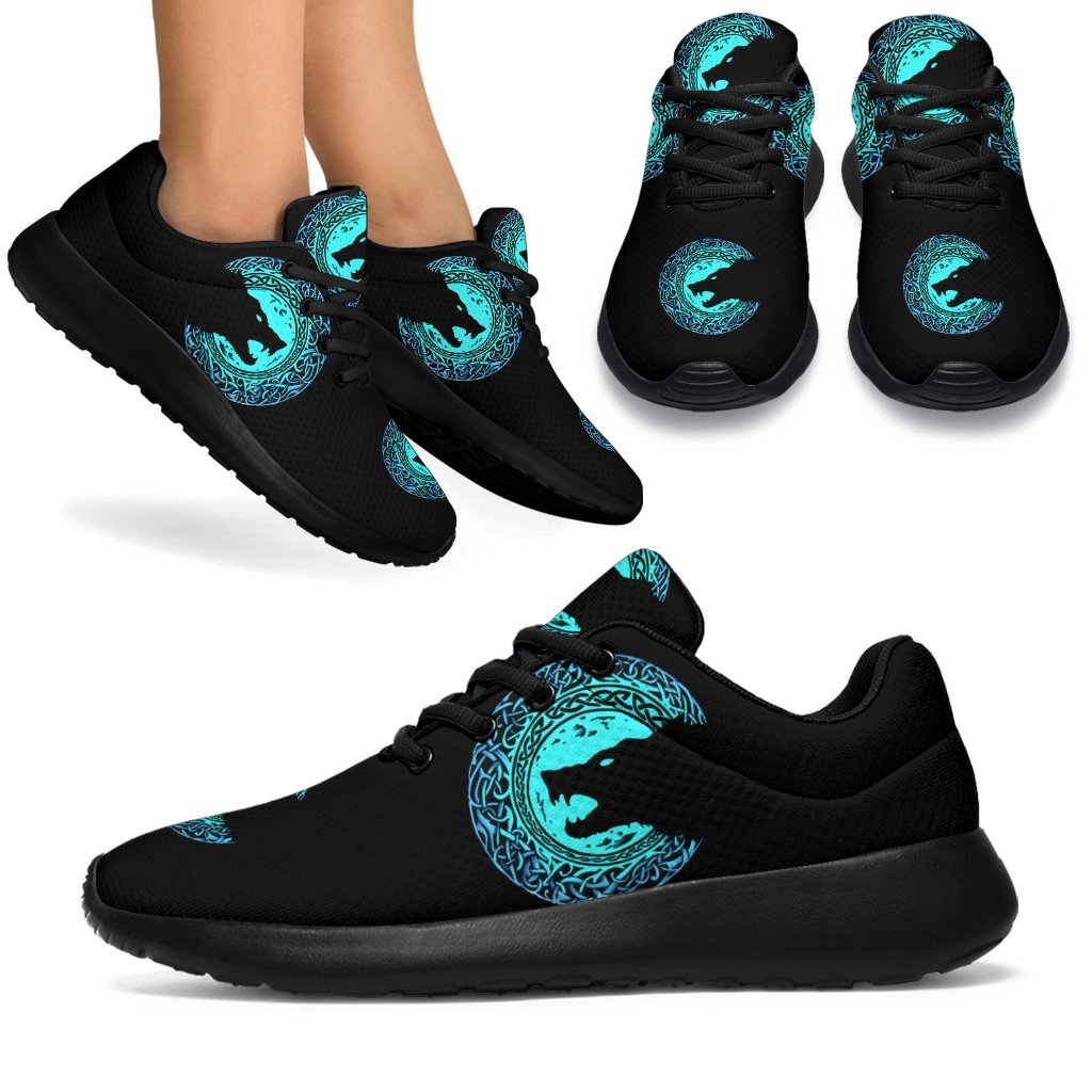 Viking Sport Sneakers - Fenrir Norse Wolf RLT12