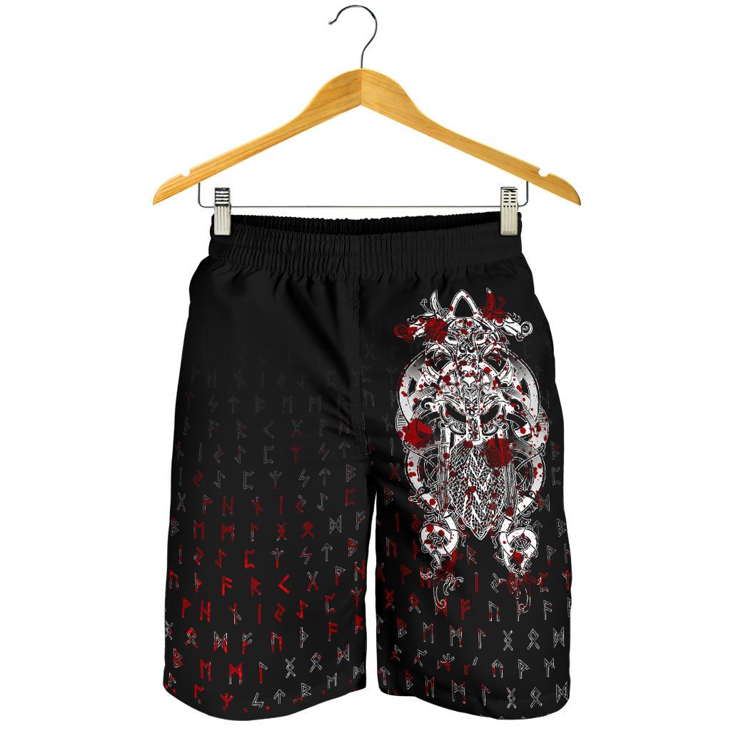 Viking Tyr Tattoo Blood All Over Print Men's Shorts RLT12