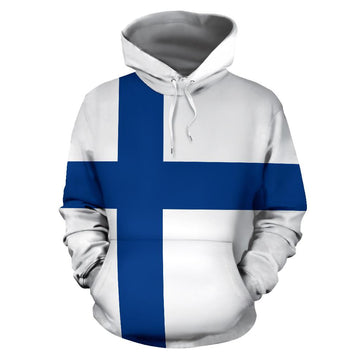Finland Hoodie Original Flag
