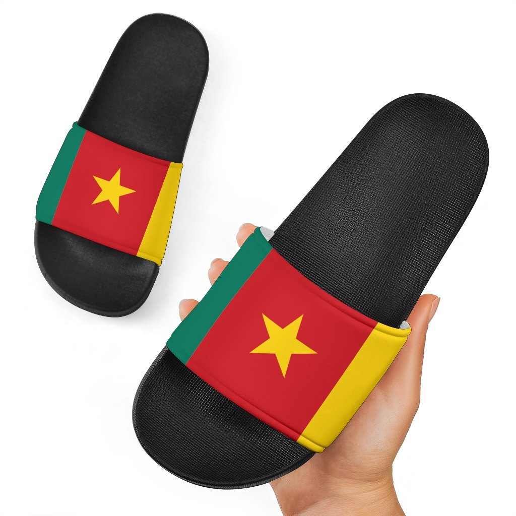 Cameroon Slide Sandals - Original Flag