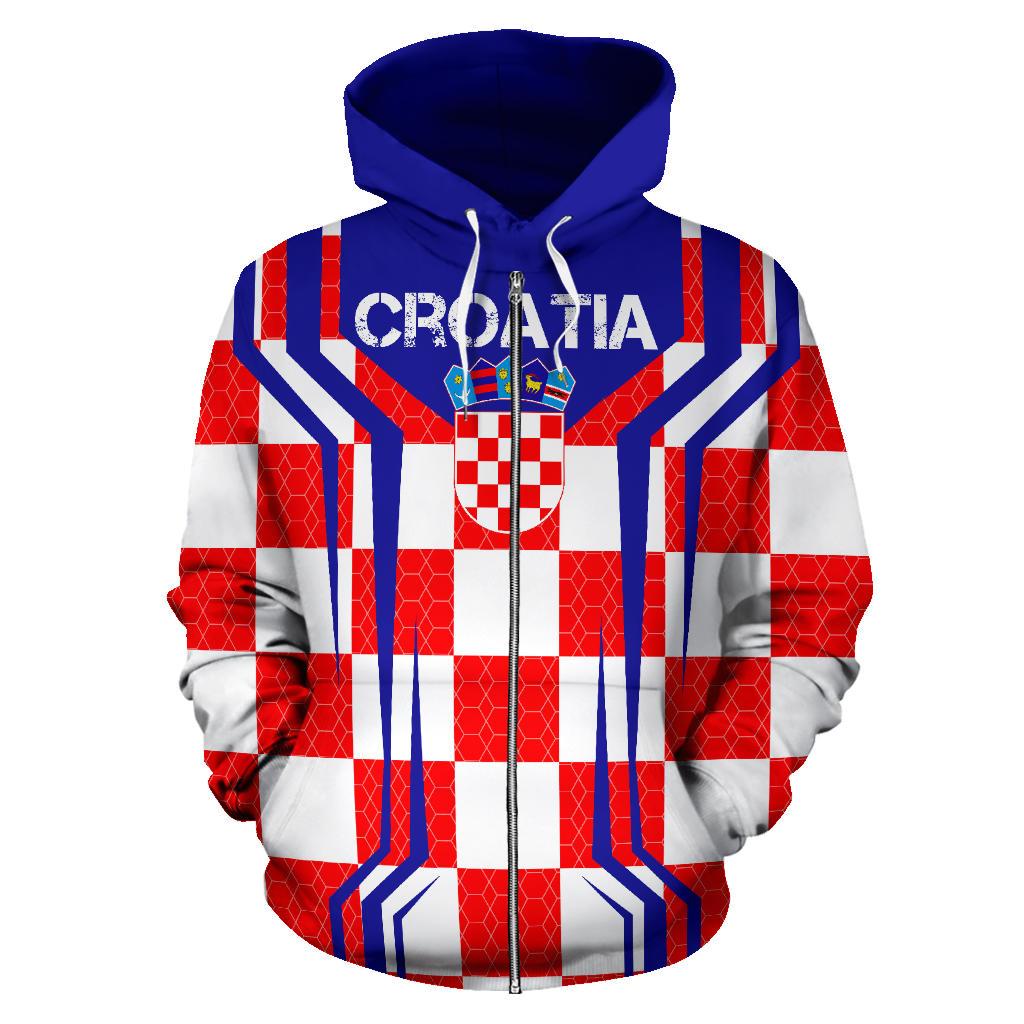 (Hrvatska) Sport Croatia Edition Zipper Hoodie