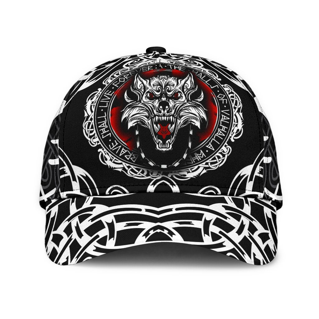 Viking Classic Cap, Fenrir Wolf RLT12