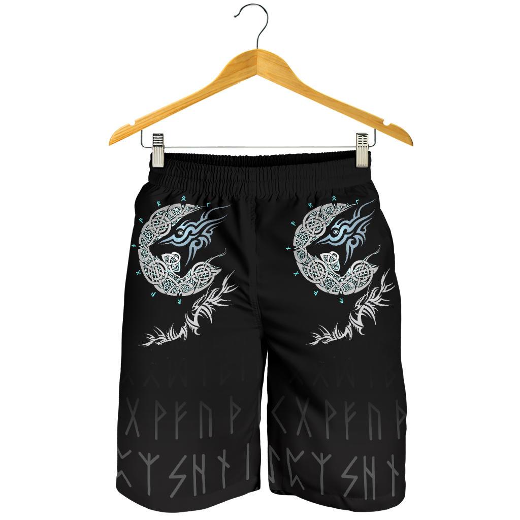 Viking Fenrir Wolf All Over Print Men's Shorts RLT12