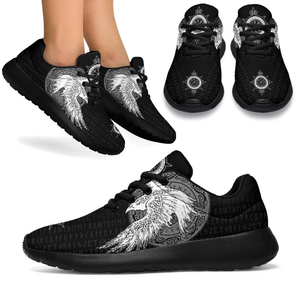 Viking Sport Sneakers Mystical Raven Tattoo Special RLT12
