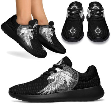 Viking Sport Sneakers Mystical Raven Tattoo Special RLT12