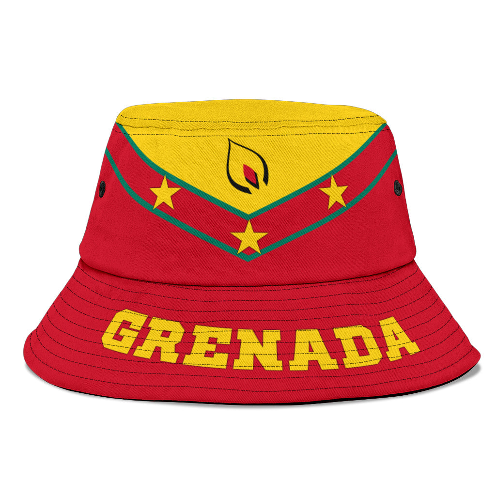 Grenada Bucket Hat - Proud Grenadian LT12