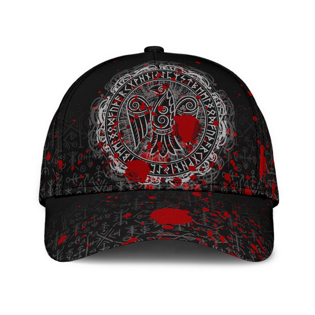 Viking Classic Cap Raven Celtic Tattoo Blood RLT12