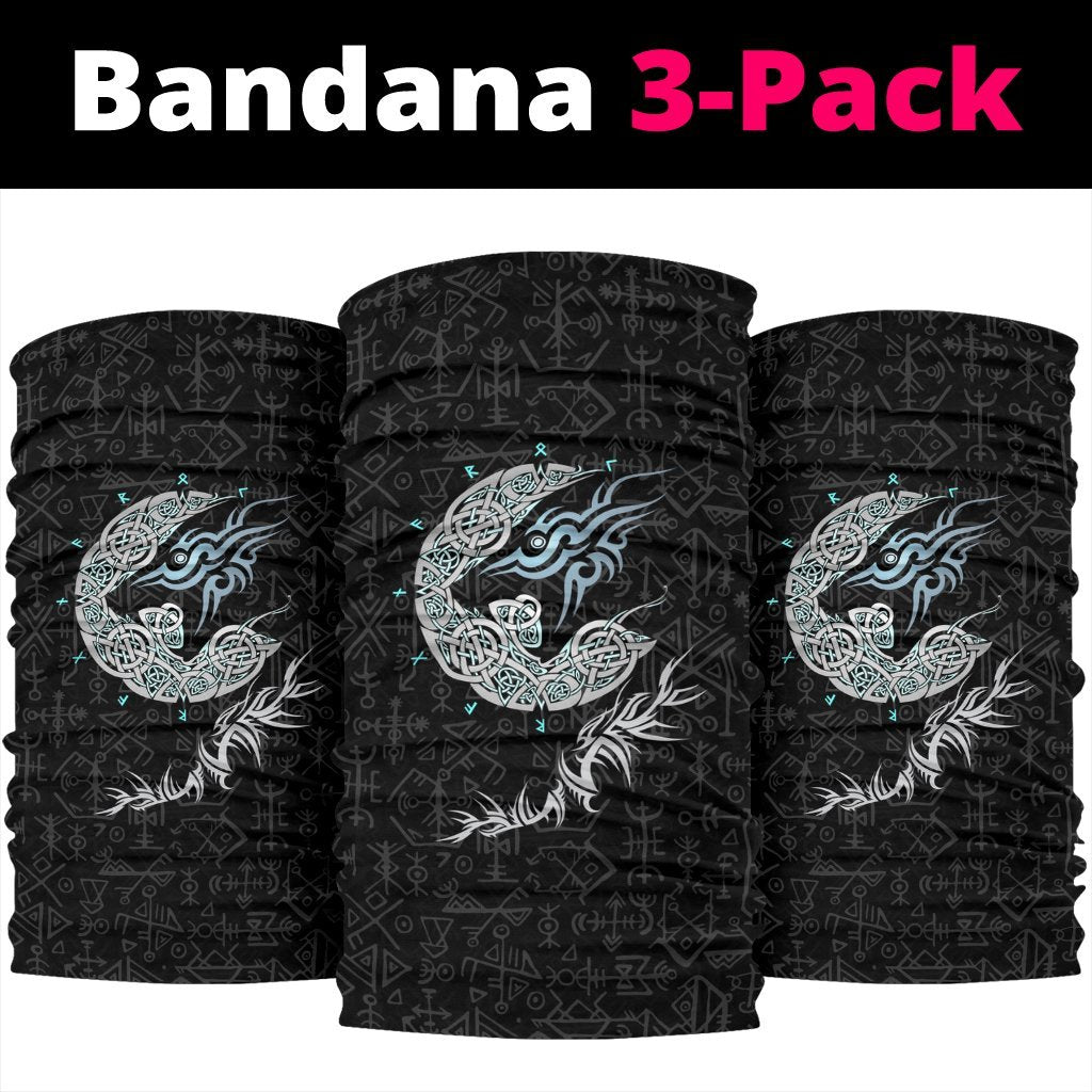 Viking Fenrir Wolf Bandana 3 Pack RLT12