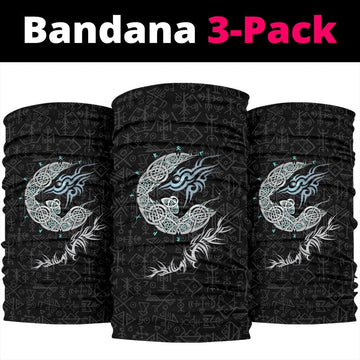 Viking Fenrir Wolf Bandana 3 Pack RLT12