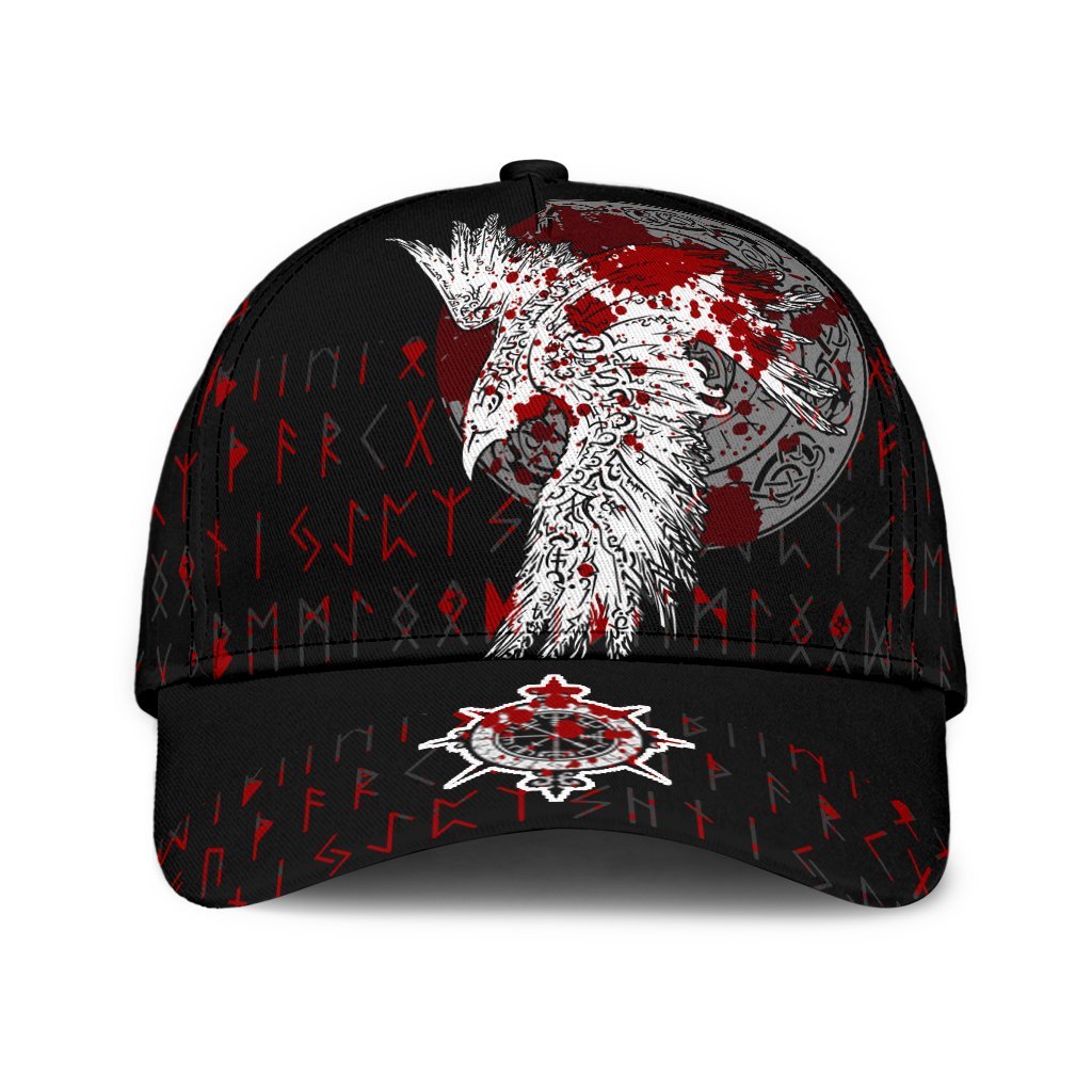 Viking Classic Cap Mystical Raven Tattoo Blood RLT12