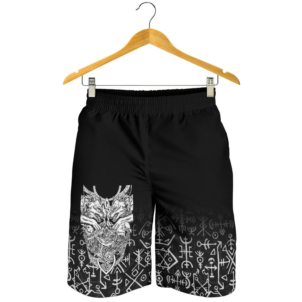 Viking Men's Shorts Wolf and Raven Special RLT12