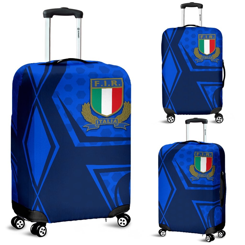 Italy Rugby Luggage Cover Gli Azzurri Vibes