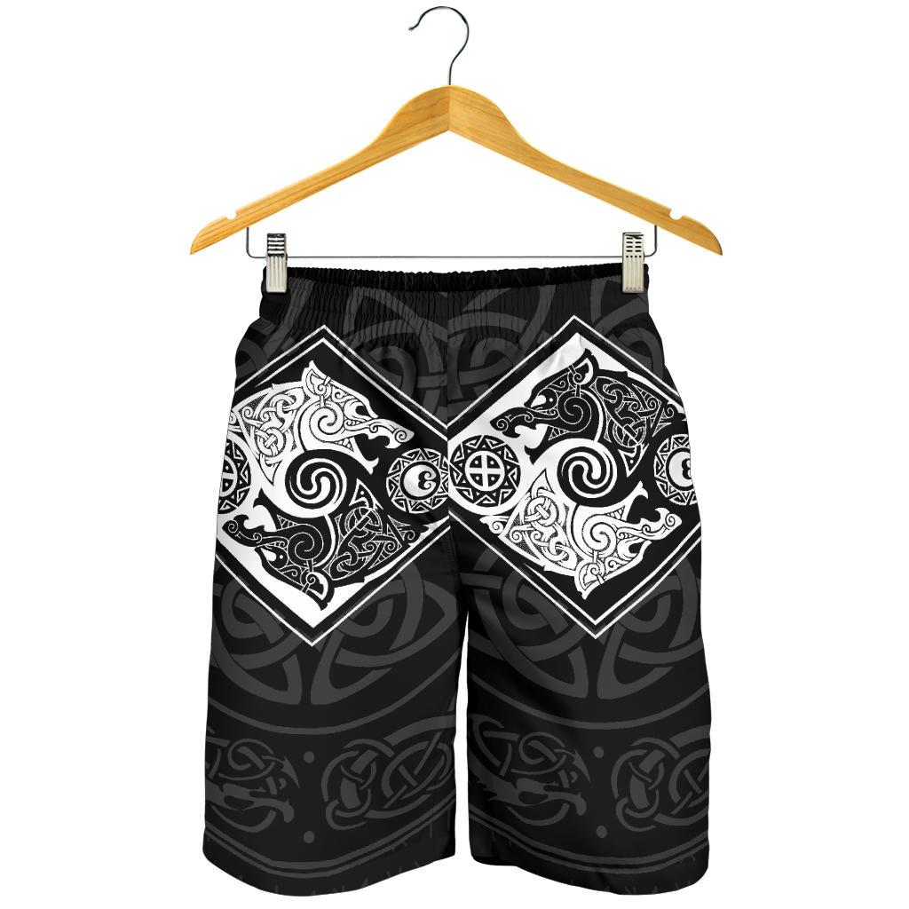 Vikings Men's Shorts The Wolves, Skoll and Hati RLT12