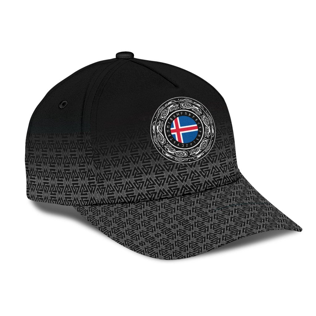Viking Classic Cap Iceland Coat Of Arms RLT12