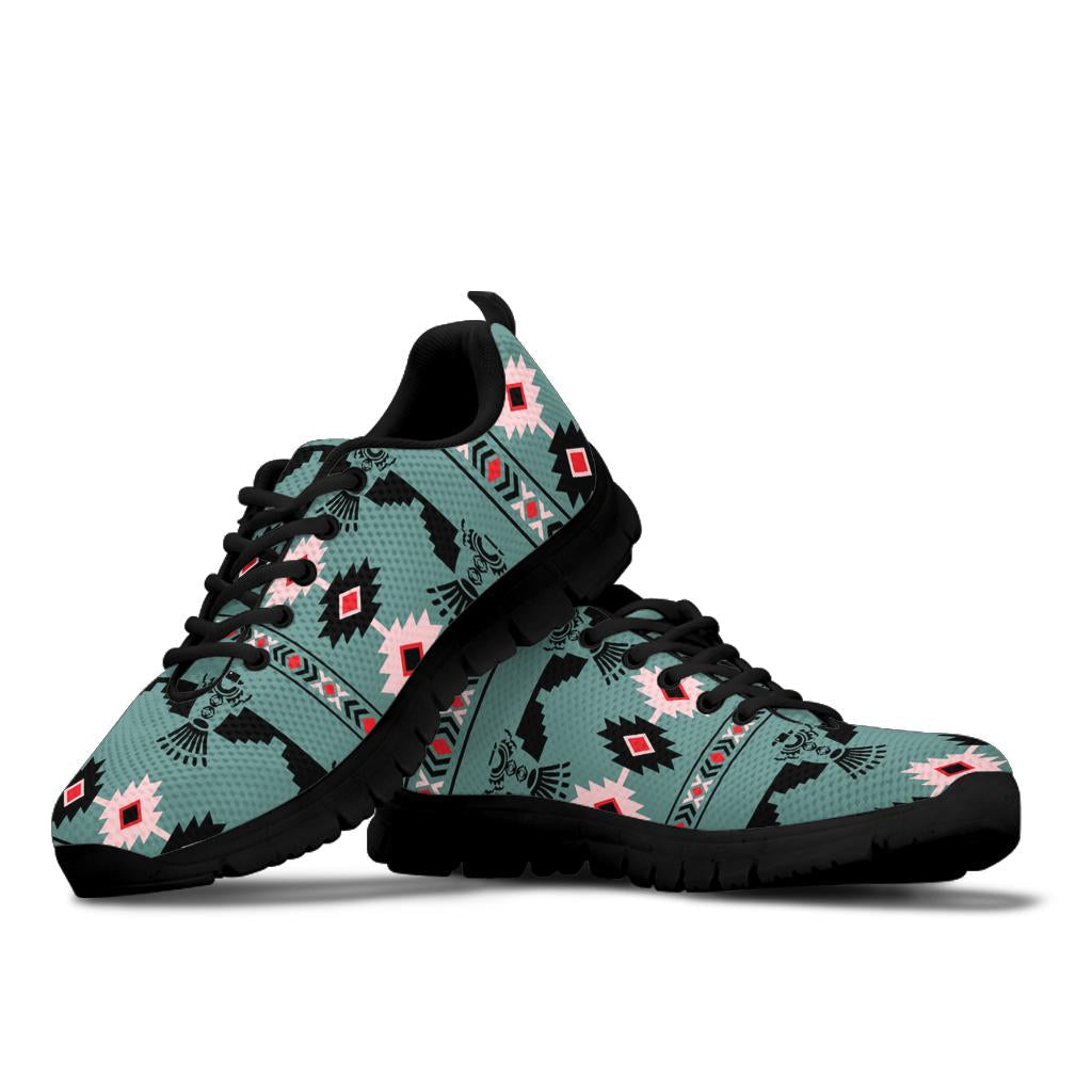 Blue Thunder Bird Native American Sneaker LT10
