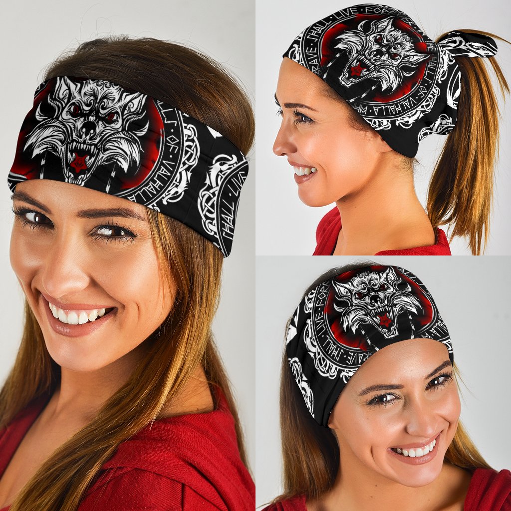 Viking Bandana 3 Pack, Fenrir Wolf RLT12