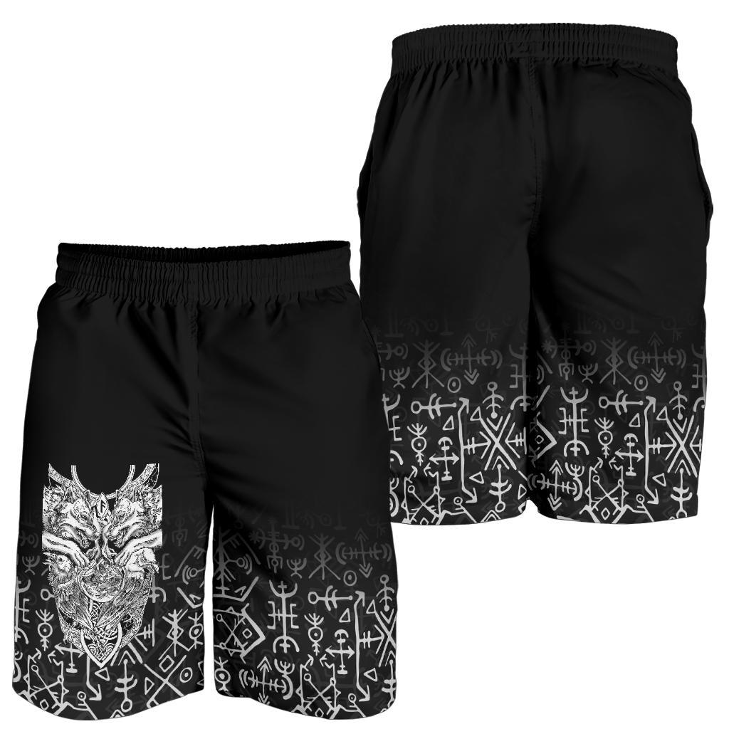 Viking Men's Shorts Wolf and Raven Special RLT12