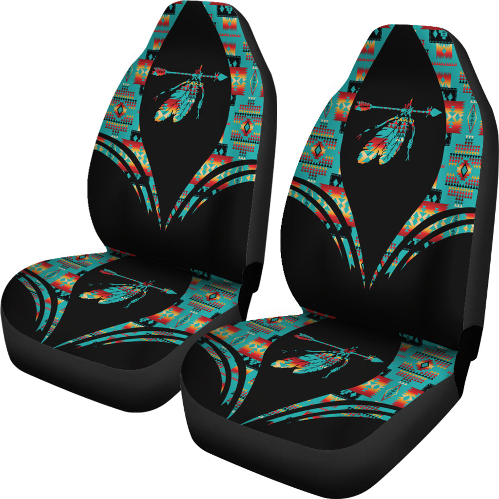 Pattern Feather Native American Car Seat Cover LT10