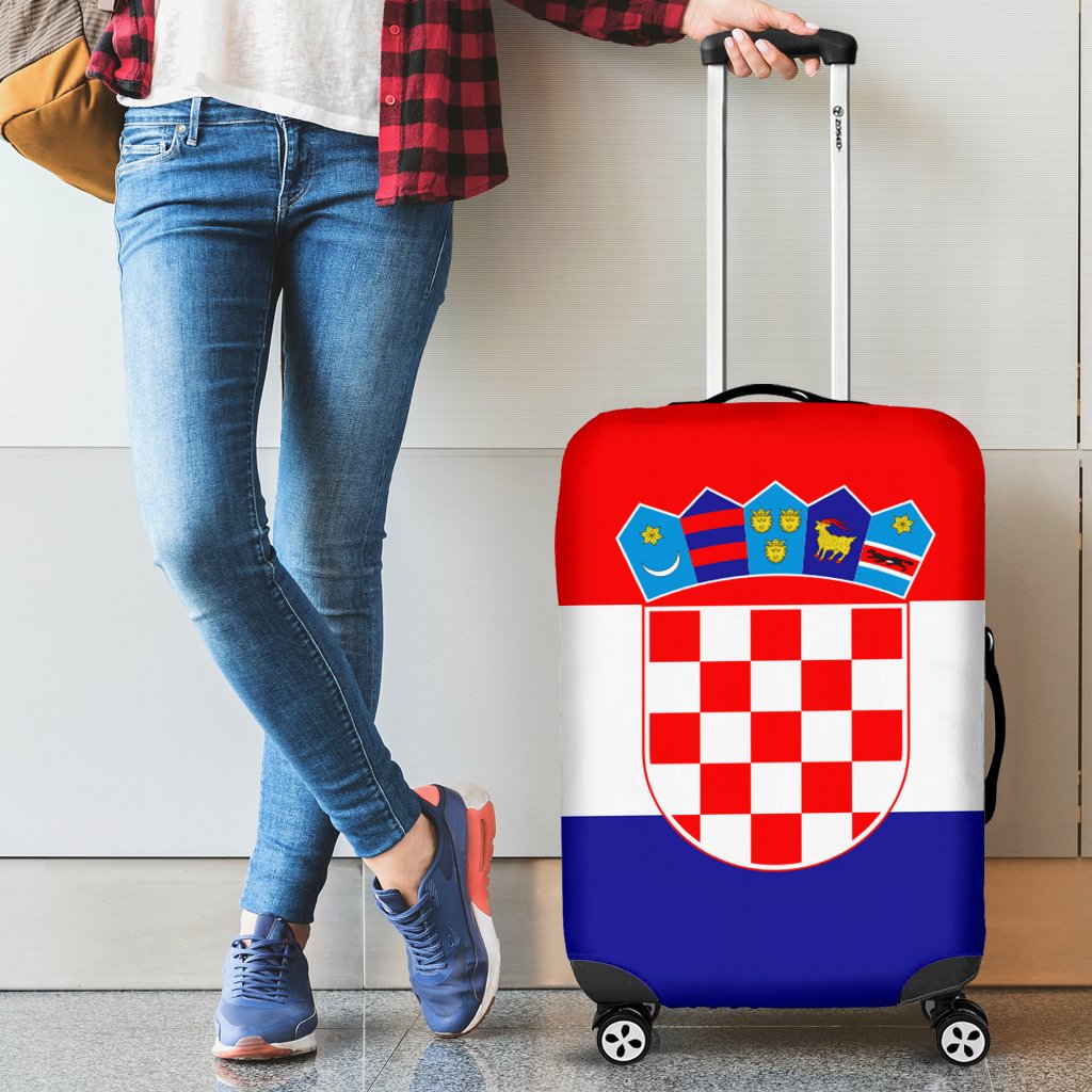 Croatia Flag Luggage Cover