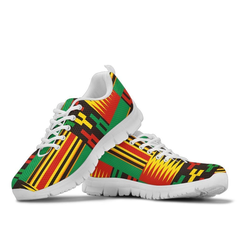 African Shoes - Adwinasa Kente Sneakers