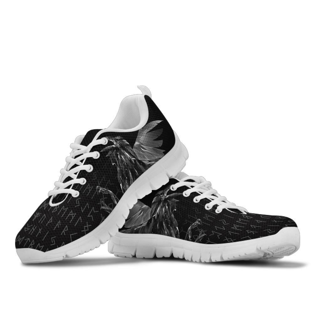 Viking Sneakers - Odin Huginn and Muninn Rune RLT12