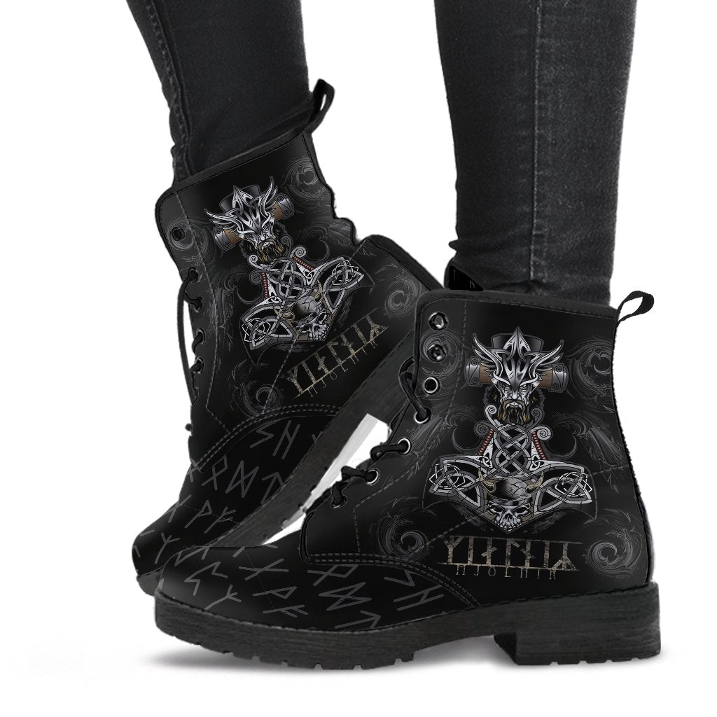 Viking Leather Boots Mjolnir RLT12
