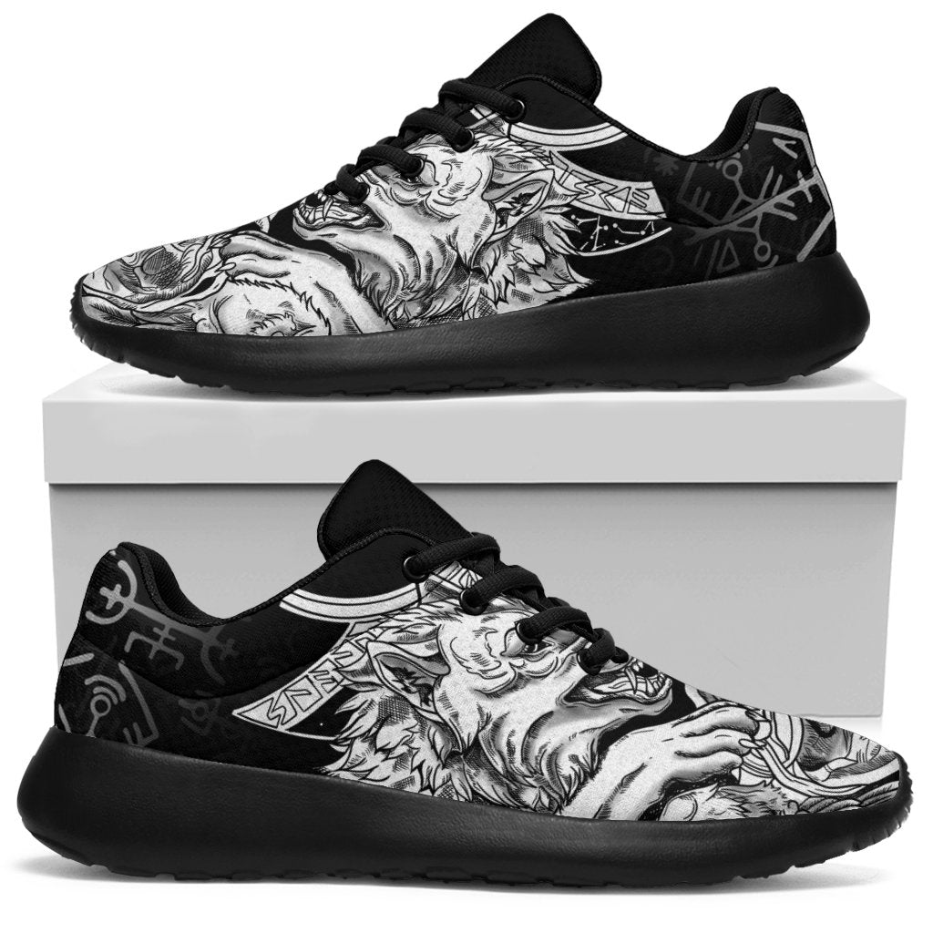 Viking Sport Sneakers Wolf and Raven Special RLT12