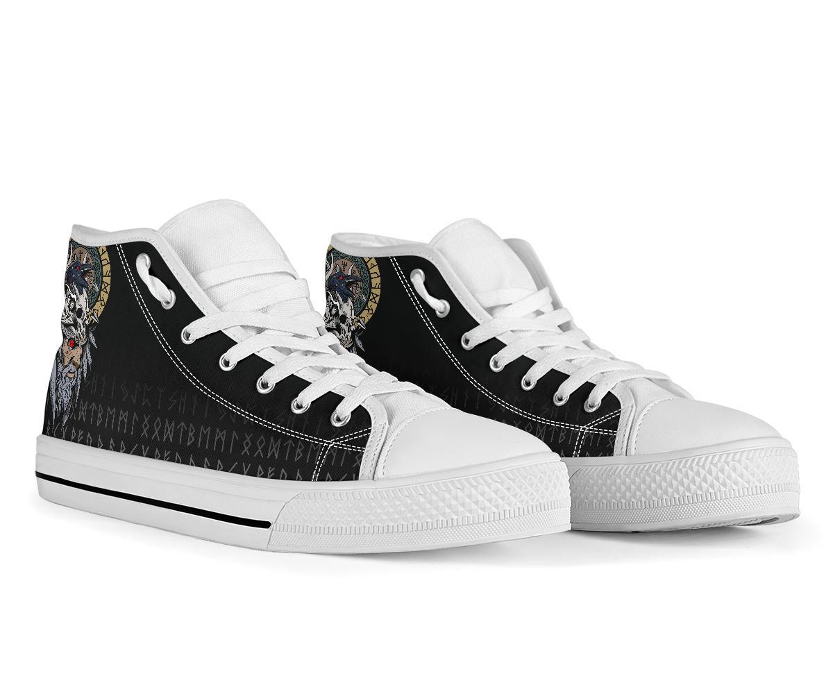 Viking Odin Raven High Top Shoes RLT12