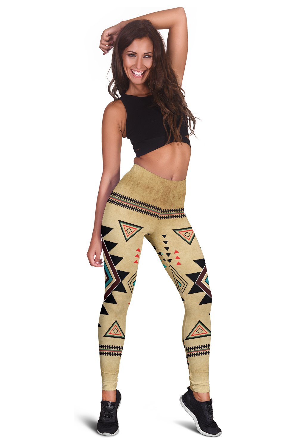 Southwest Symbol Native American Women's Leggings LT10