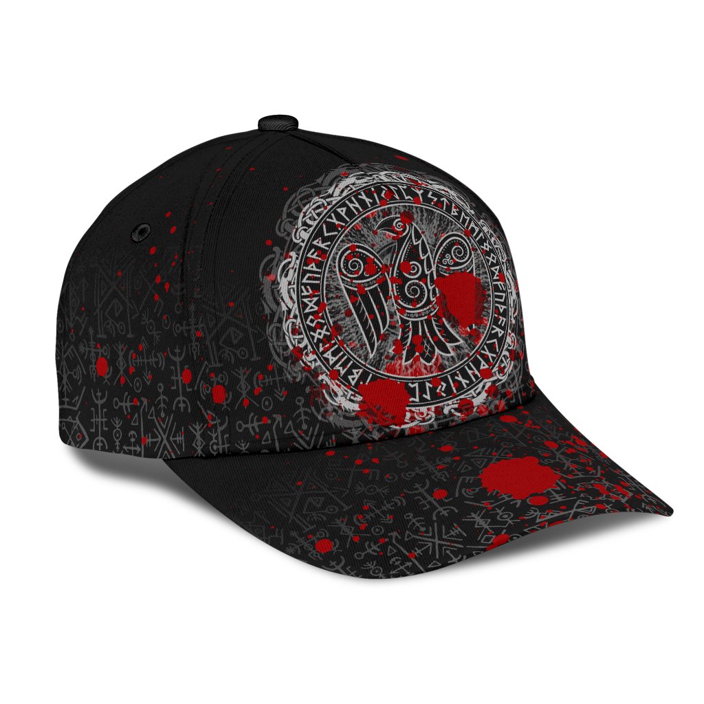 Viking Classic Cap Raven Celtic Tattoo Blood RLT12