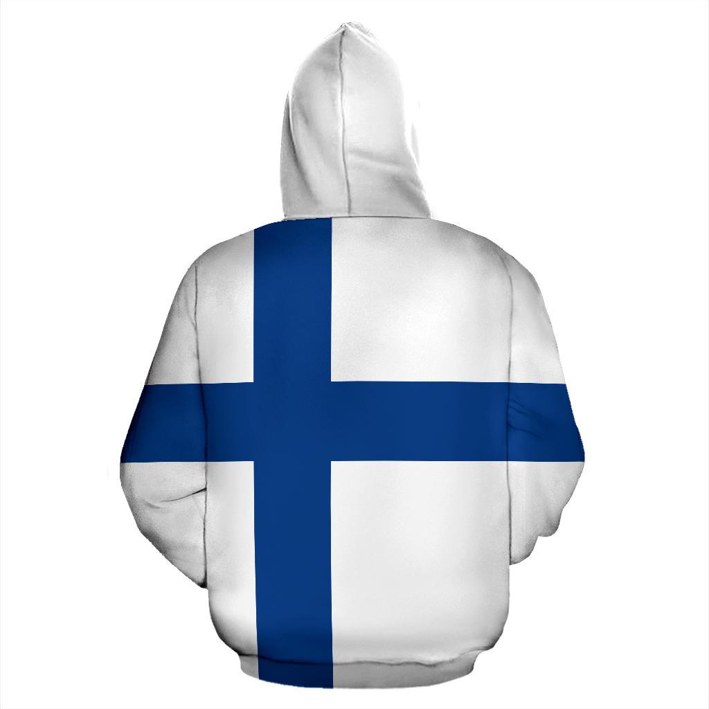 Finland Hoodie Original Flag