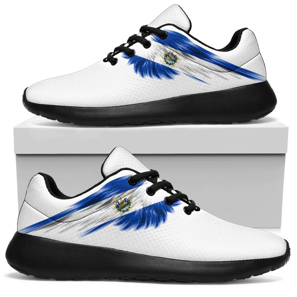 El Salvador Sneakers Wings Flag (Women's/Men's)