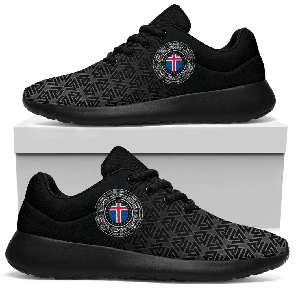 Viking Sport Sneakers - Iceland Coat Of Arms RLT12