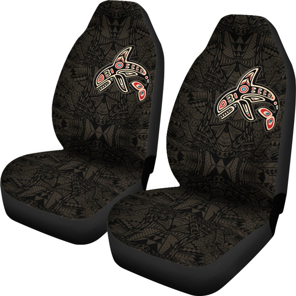 Canada Haida Killer Whale Haida Car Seat Covers