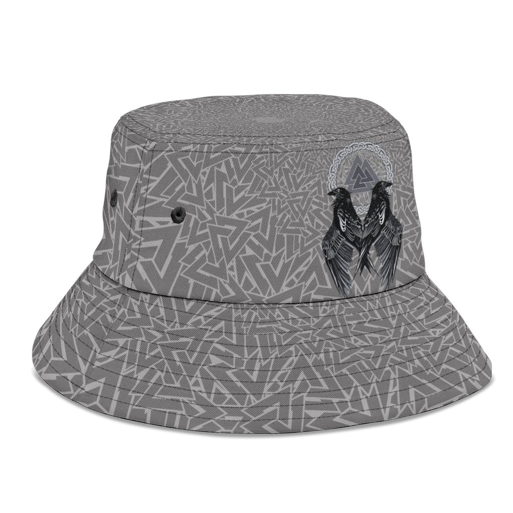 Viking Bucket Hat Raven Valknut RLT12