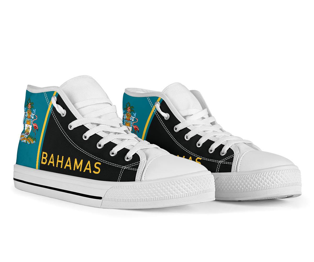 Bahamas High Top Canvas Shoes - Curve Version