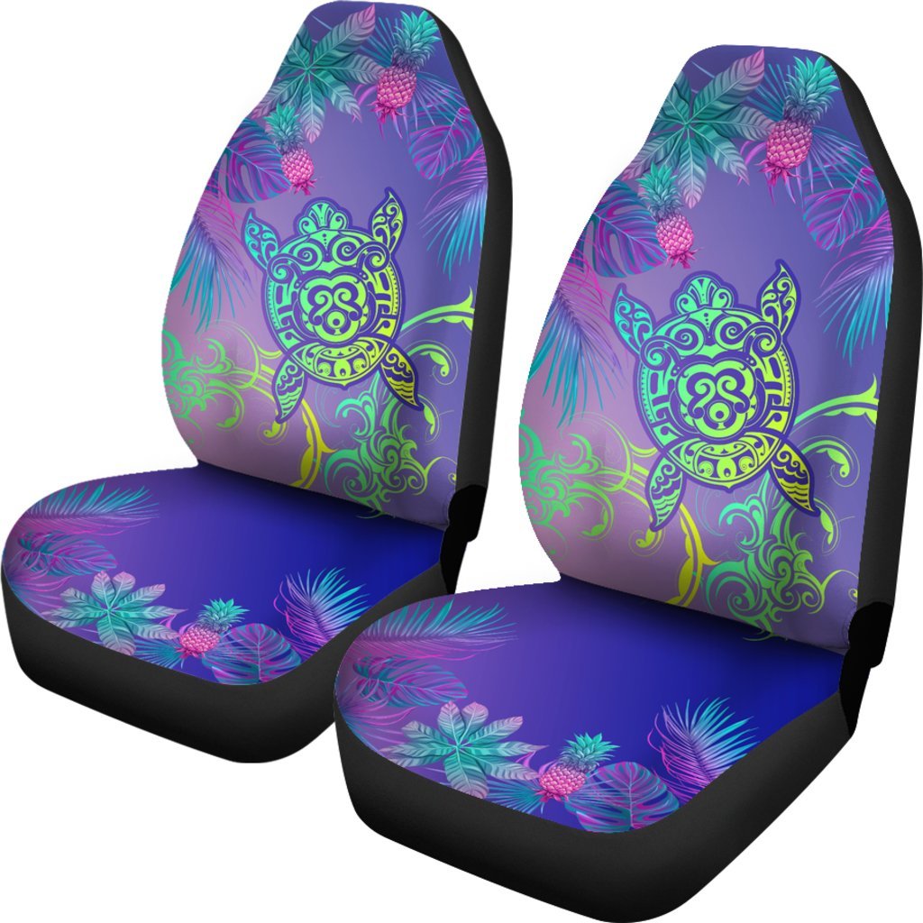 Hawaii Turtle Tropical Kanaka Maoli Car Seat Cover - Yez Style