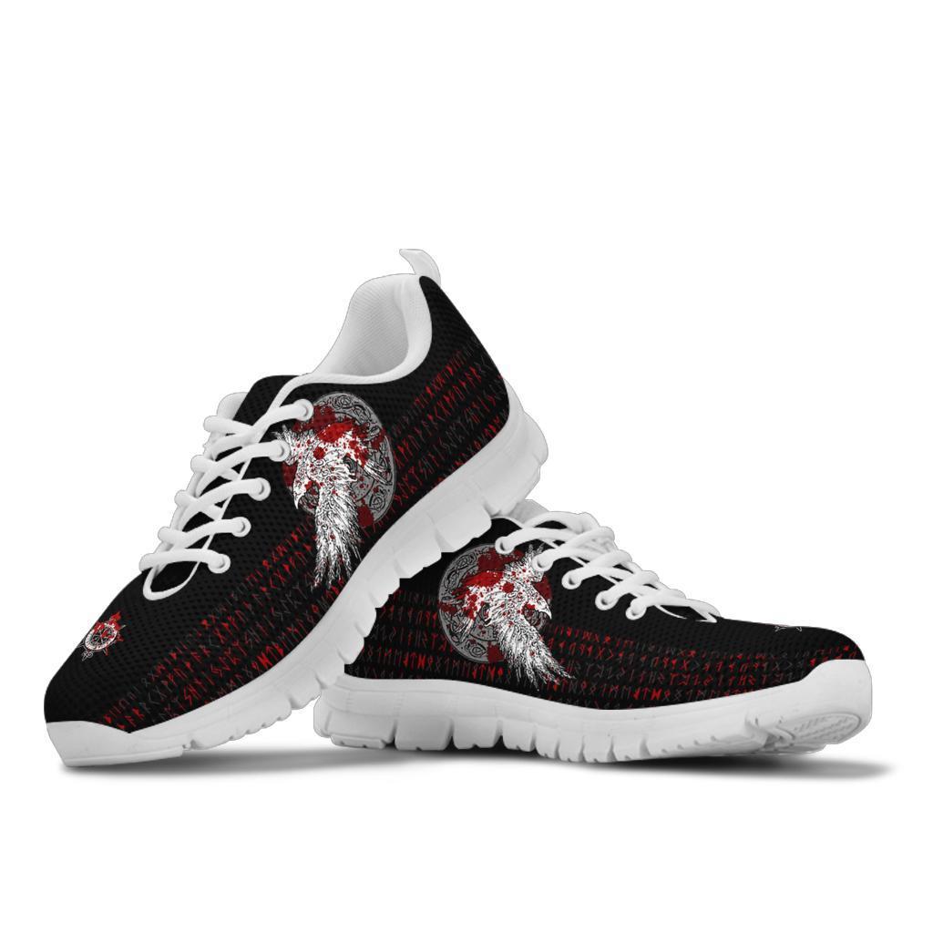 Viking Sneakers - Mystical Raven Tattoo Blood RLT12